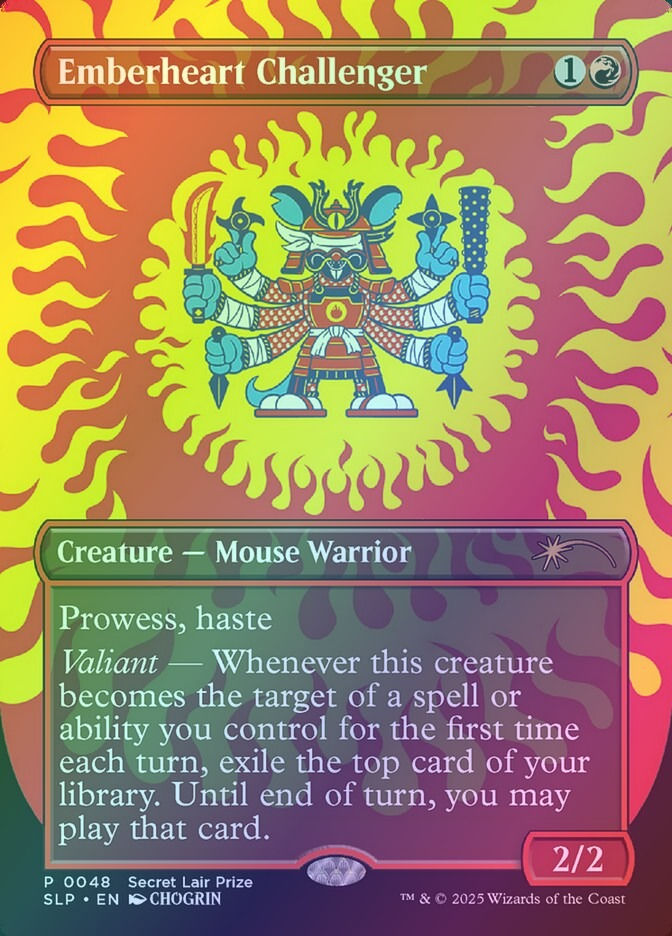 Emberheart Challenger (SLP) (48) / Borderless / Foil