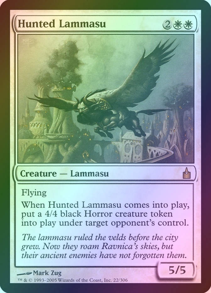 Hunted Lammasu (RAV) (22) / Foil