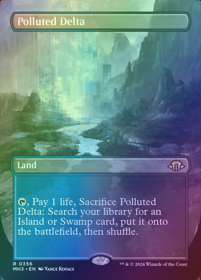 Polluted Delta (MH3) (356) / Borderless / Foil