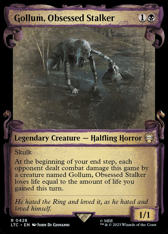 Gollum, Obsessed Stalker (LTC) (428) / Showcase