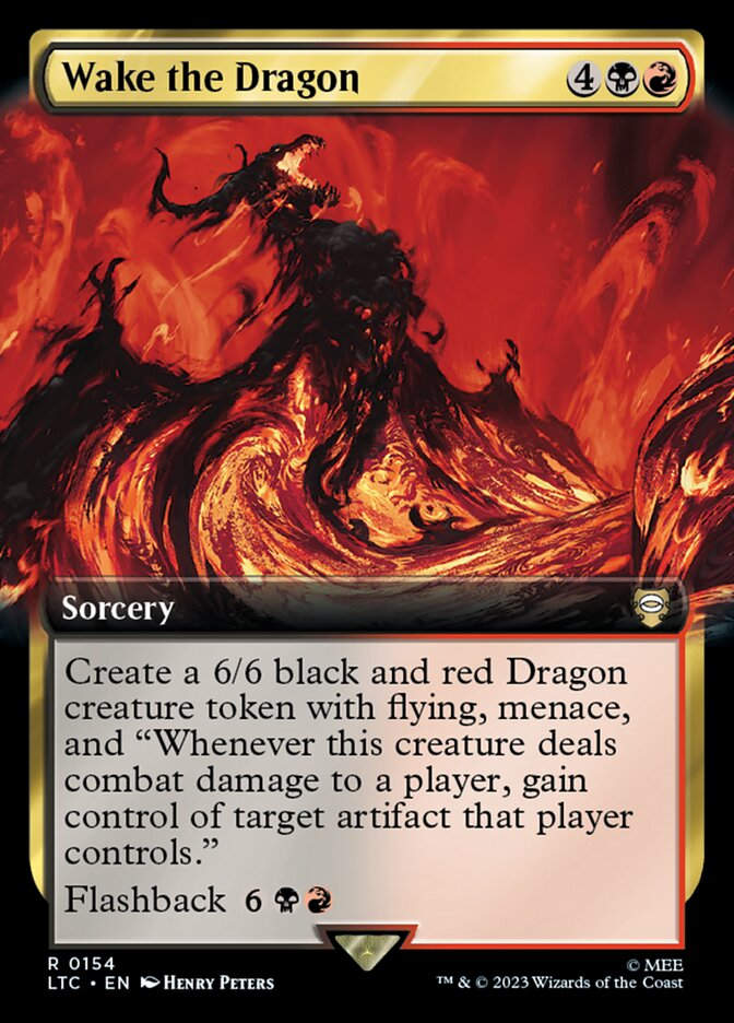 Wake the Dragon (LTC) (154) / Extended Art