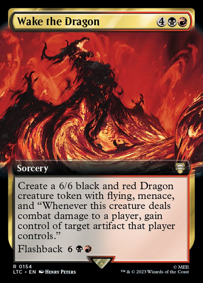 Wake the Dragon (LTC) (154) / Extended Art