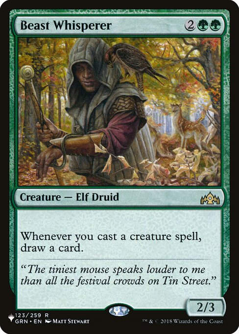 Beast Whisperer (PLST) (GRN-123)