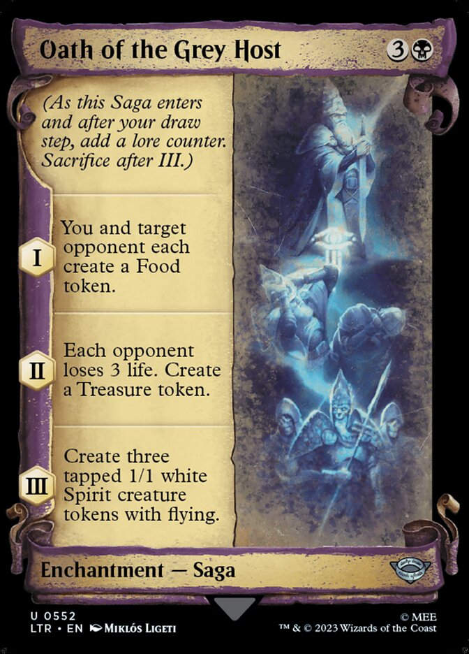 Oath of the Grey Host (LTR) (552) / Showcase