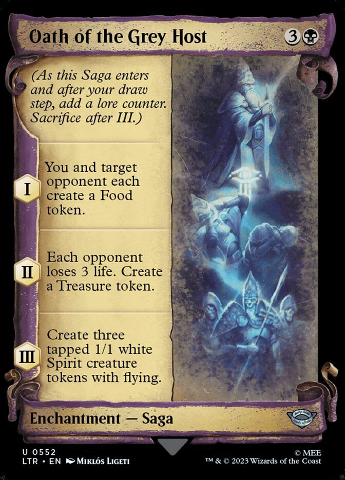 Oath of the Grey Host (LTR) (552) / Showcase