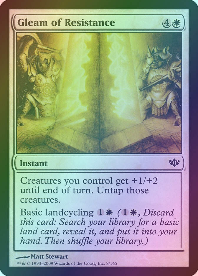Gleam of Resistance (CON) (8) / Foil