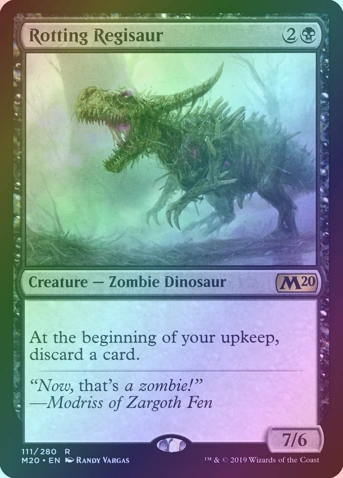 Rotting Regisaur (M20) (111) / Foil