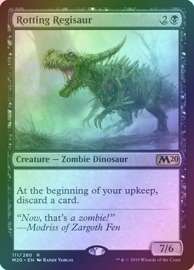Rotting Regisaur (M20) (111) / Foil