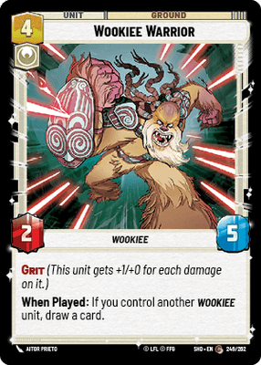 Wookiee Warrior (SHD_#249/262)