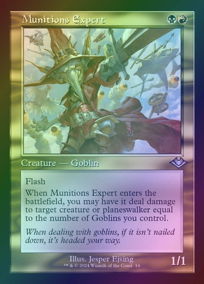 Munitions Expert (H2R) (16) / Foil