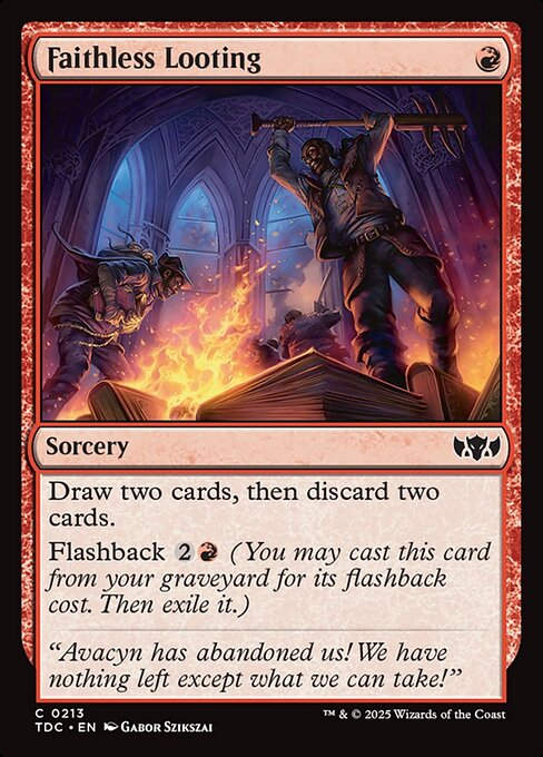 Faithless Looting (TDC) (213)