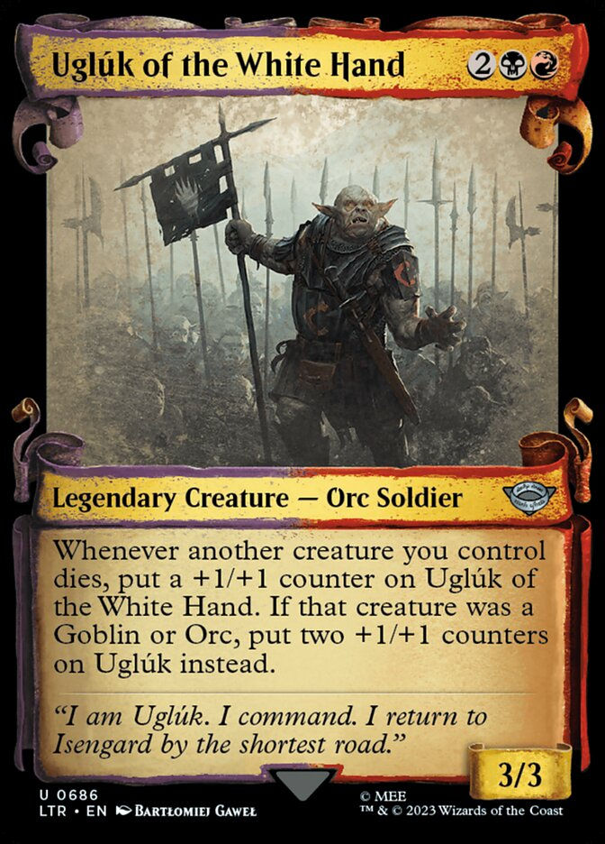 Uglúk of the White Hand (LTR) (686) / Showcase
