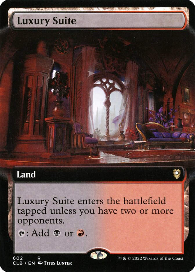 Luxury Suite (CLB) (602) / Extended Art