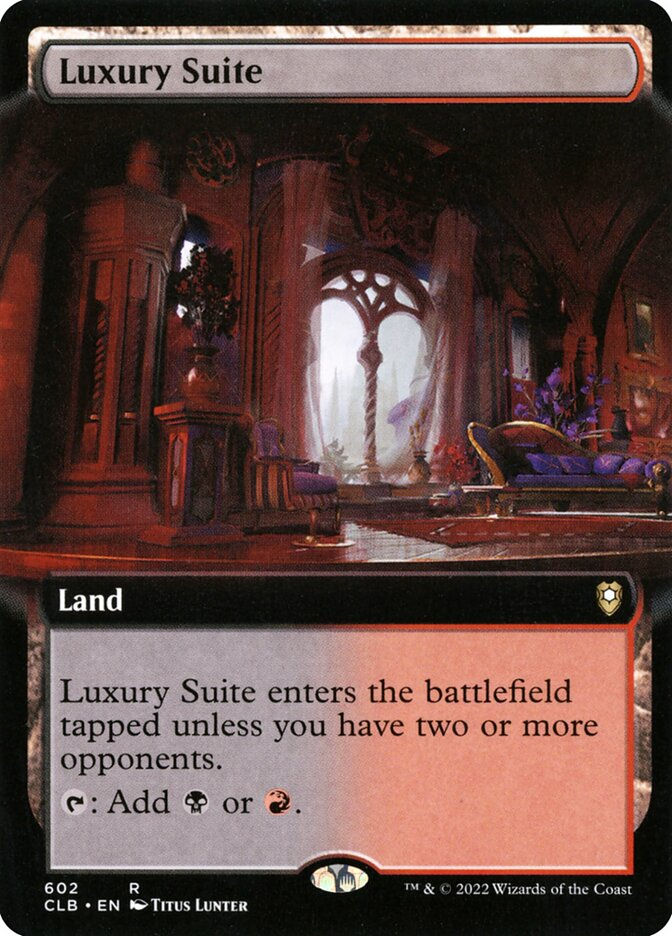 Luxury Suite (CLB) (602) / Extended Art