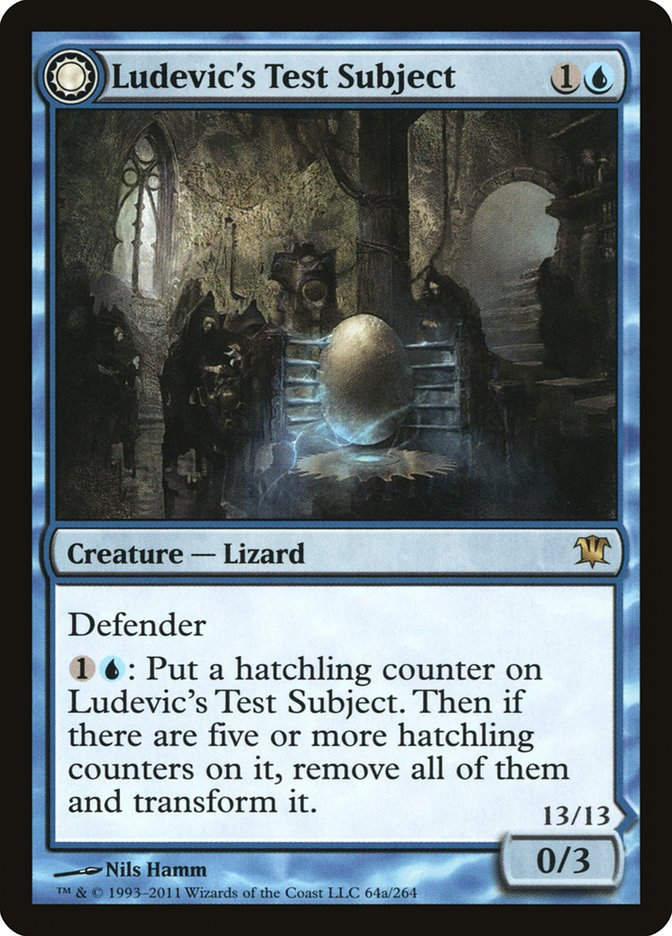 Ludevic's Test Subject // Ludevic's Abomination (ISD) (64)