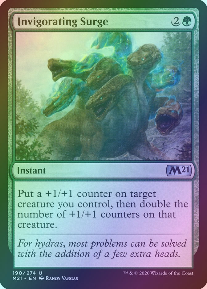 Invigorating Surge (M21) (190) / Foil