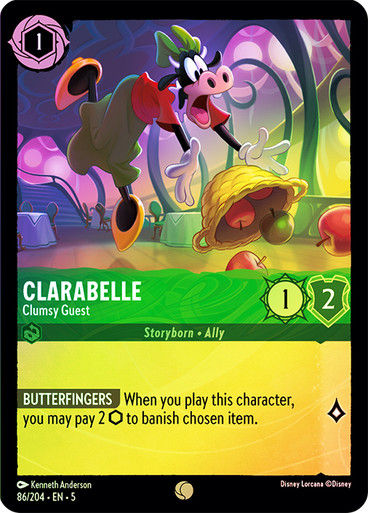 Clarabelle - Clumsy Guest (LOR_SHS) / Foil