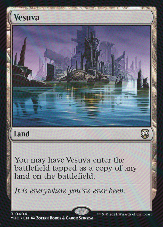 Vesuva (M3C) (404) / Ripple Foil