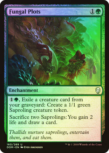 Fungal Plots (DOM) (160) / Foil