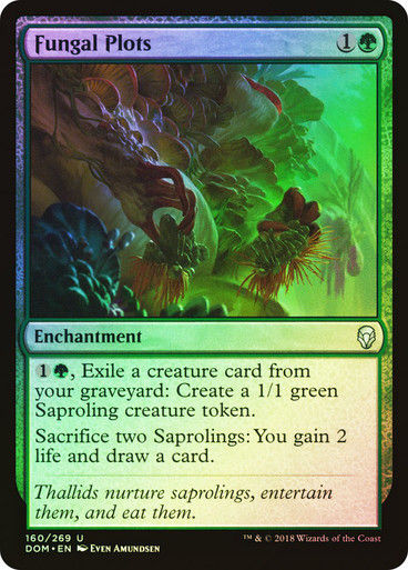 Fungal Plots (DOM) (160) / Foil