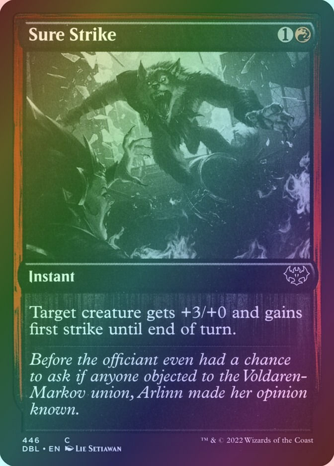 Sure Strike (DBL) (446) / Foil