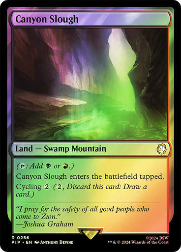 Canyon Slough (pip) (256) / Foil