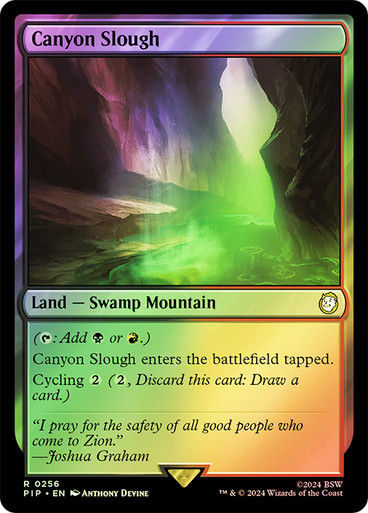 Canyon Slough (pip) (256) / Foil