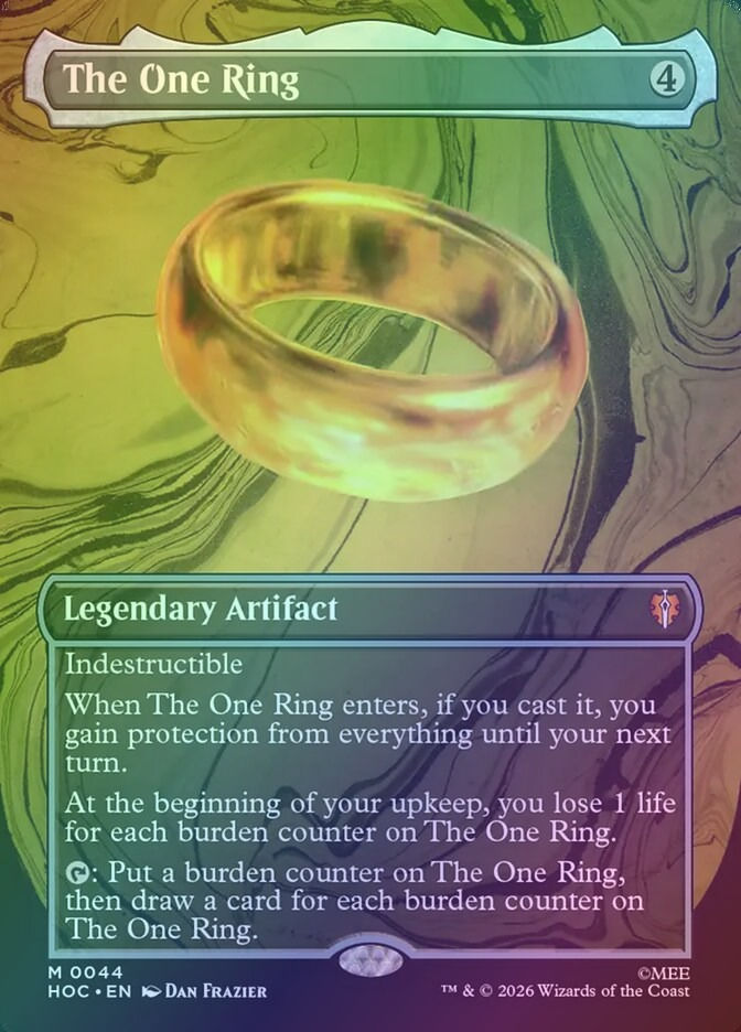 The One Ring (HOC) (44) / Borderless / Foil