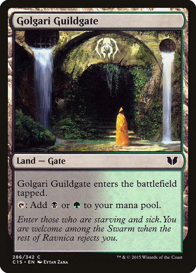 Golgari Guildgate (c15)