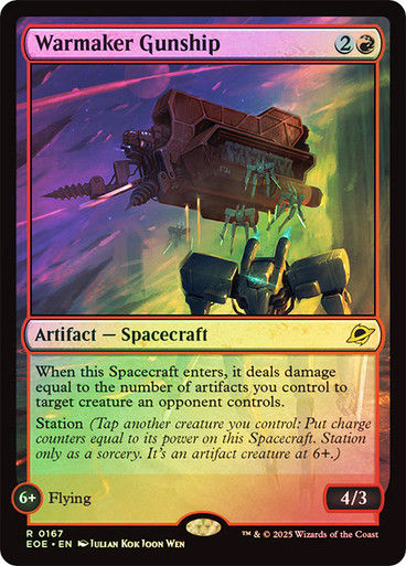 Warmaker Gunship (EOE) (167) / Foil