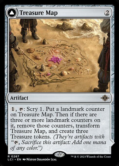 Treasure Map // Treasure Cove (lci) — cara 1 de 2