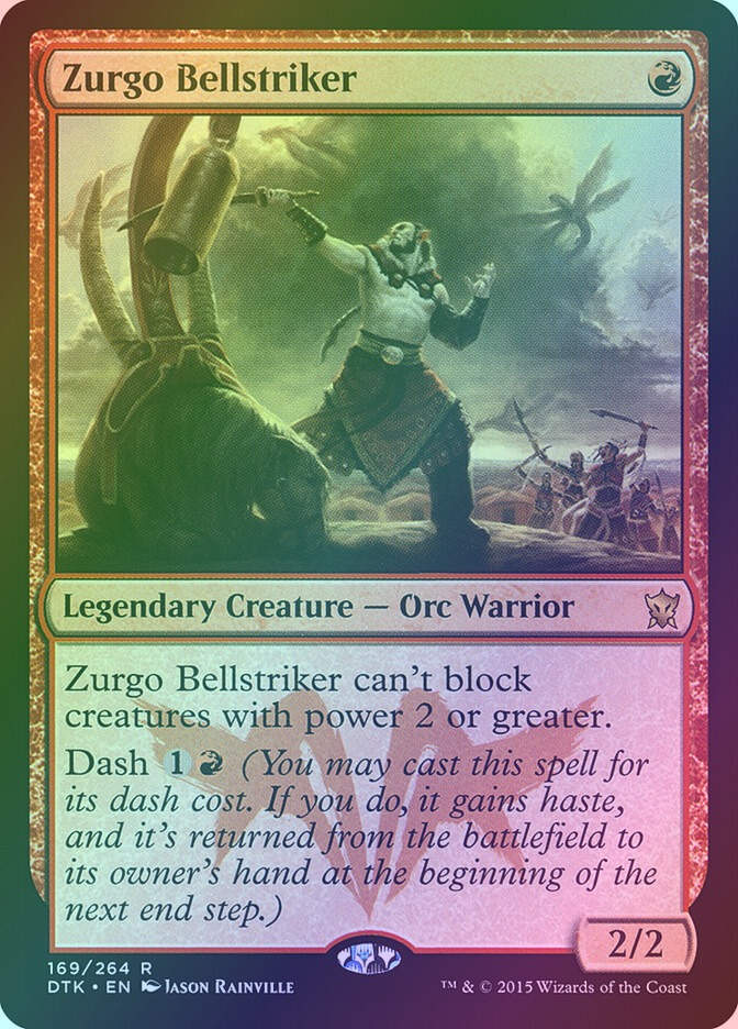 Zurgo Bellstriker (DTK) (169) / Foil