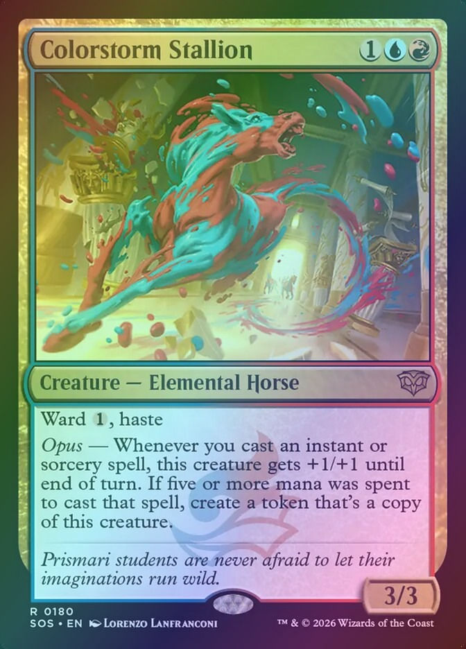 Colorstorm Stallion (SOS) (180) / Foil