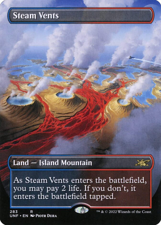 Steam Vents (UNF) (283) / Borderless