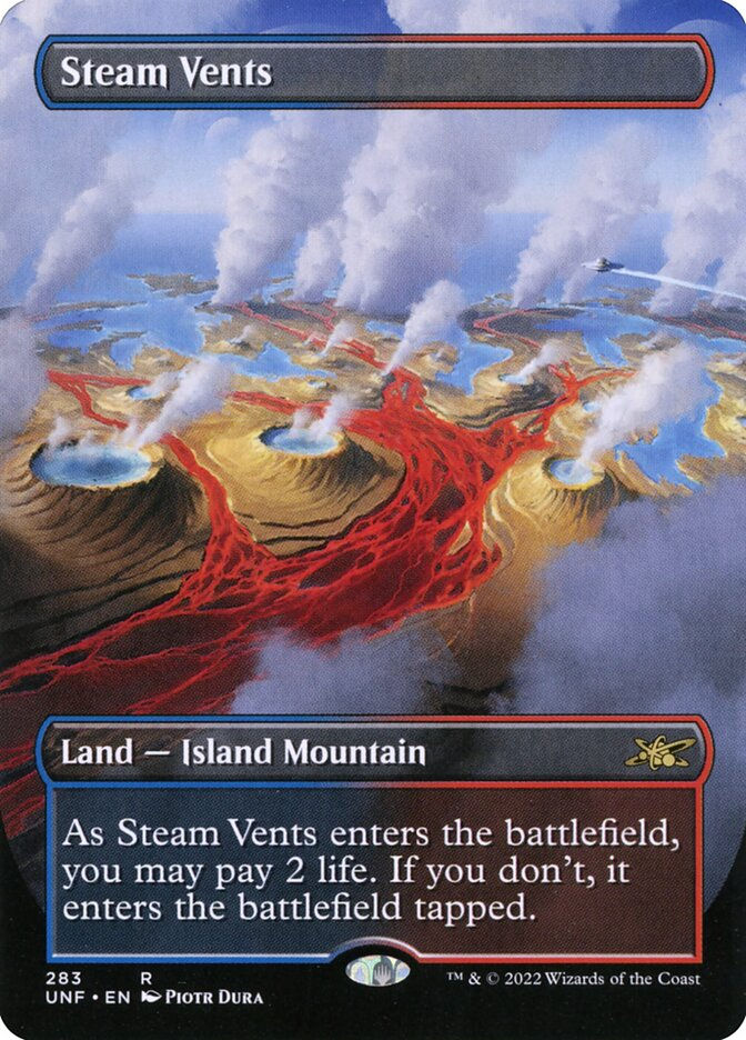 Steam Vents (UNF) (283) / Borderless