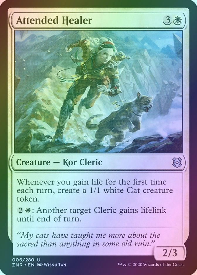 Attended Healer (ZNR) (6) / Foil