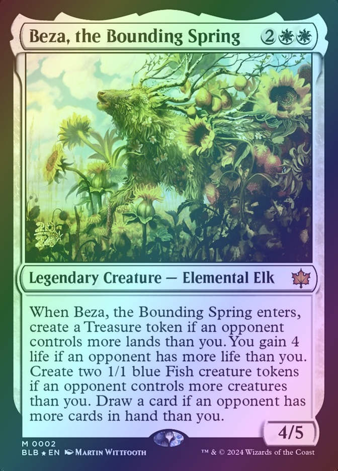 Beza, the Bounding Spring (PBLB) (2s) / Foil