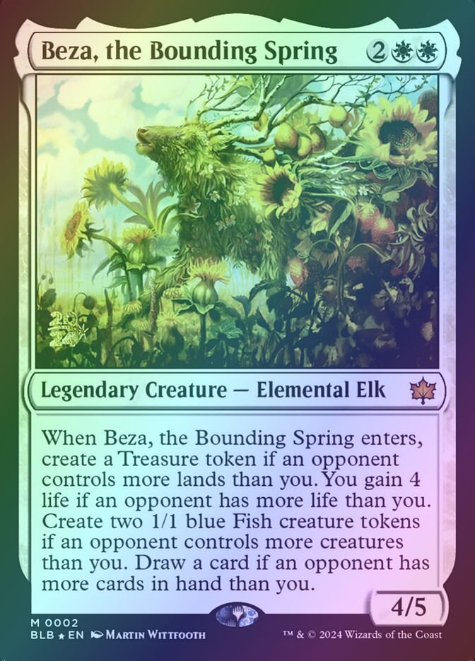 Beza, the Bounding Spring (PBLB) (2s) / Foil