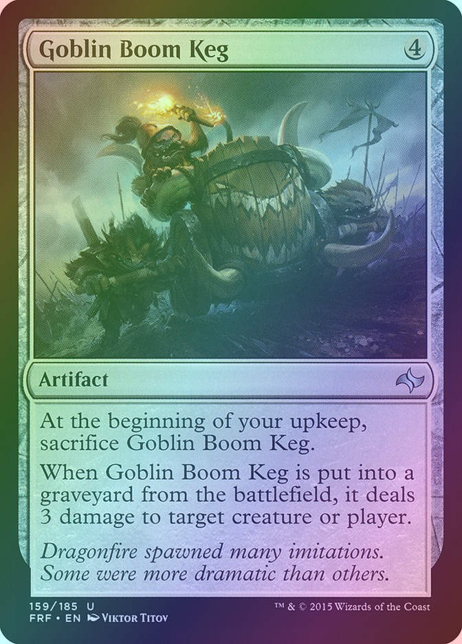 Goblin Boom Keg (FRF) (159) / Foil