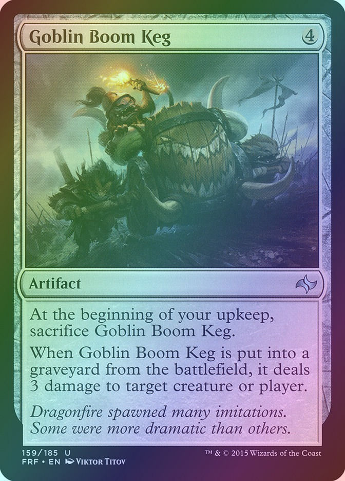 Goblin Boom Keg (FRF) (159) / Foil