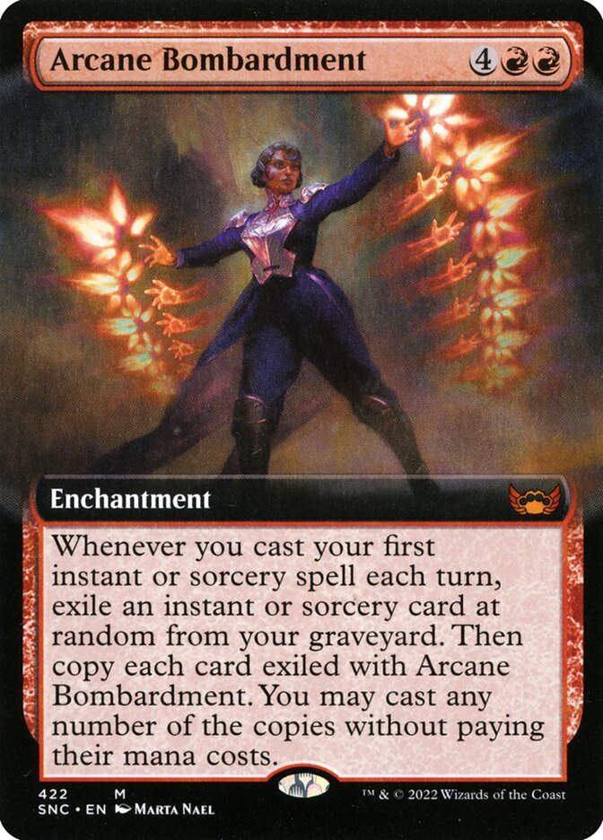 Arcane Bombardment (SNC) (422) / Extended Art