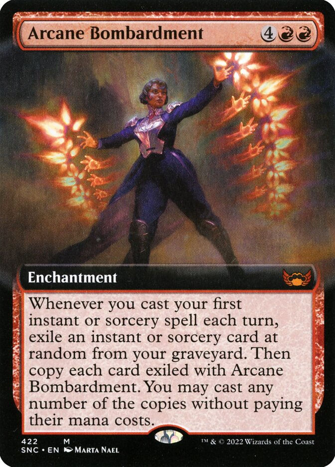 Arcane Bombardment (SNC) (422) / Extended Art