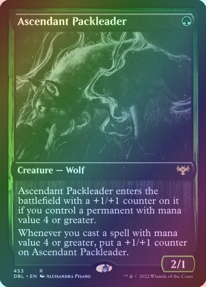 Ascendant Packleader (DBL) (453) / Foil
