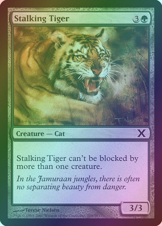 Stalking Tiger (10E) (299) / Foil
