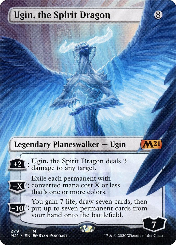 Ugin, the Spirit Dragon (M21) (279) / Borderless
