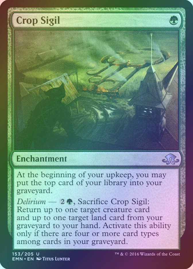 Crop Sigil (EMN) (153) / Foil