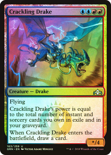 Crackling Drake (GRN) (163) / Foil