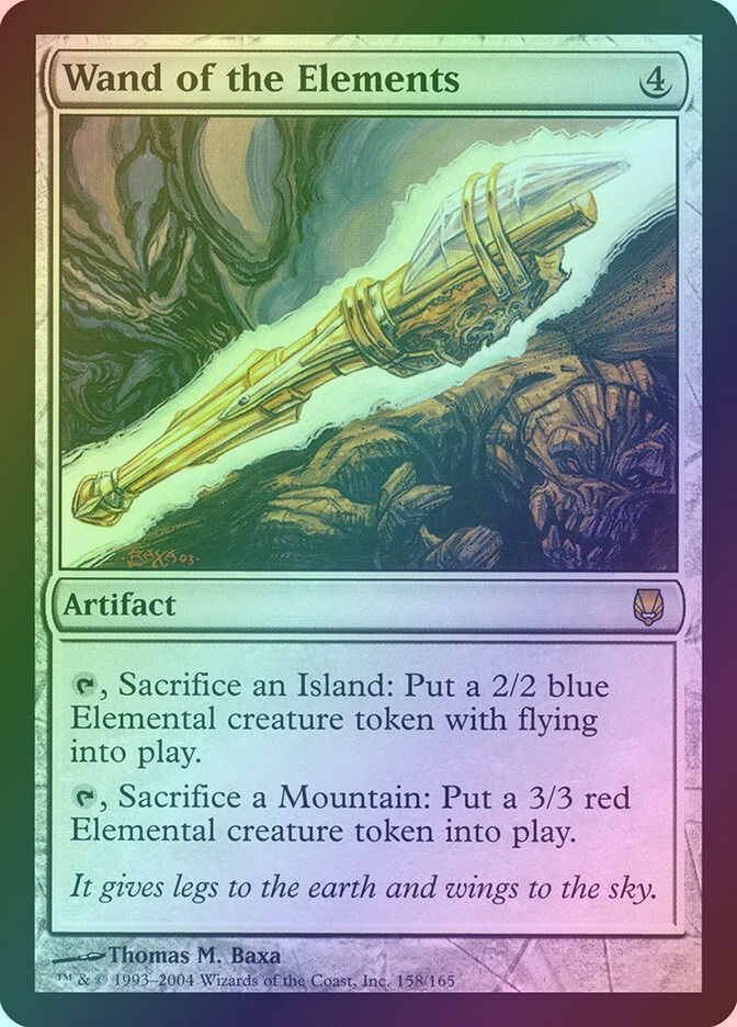 Wand of the Elements (DST) (158) / Foil