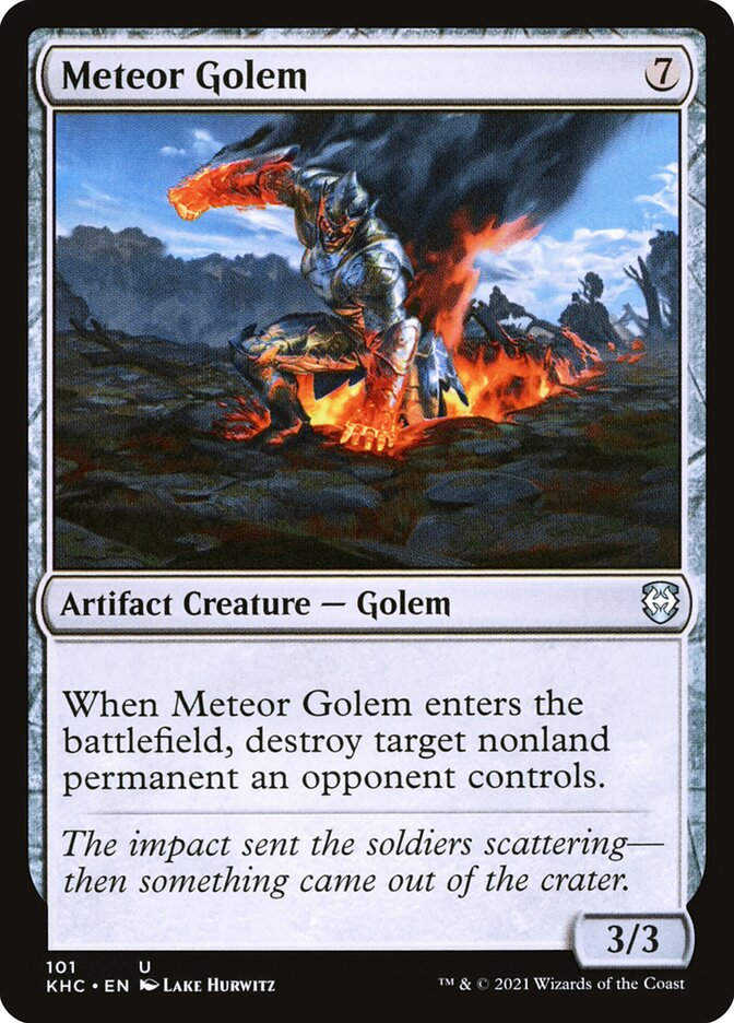 Meteor Golem (KHC) (101)