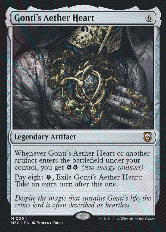 Gonti's Aether Heart (M3C) (294) / Ripple Foil